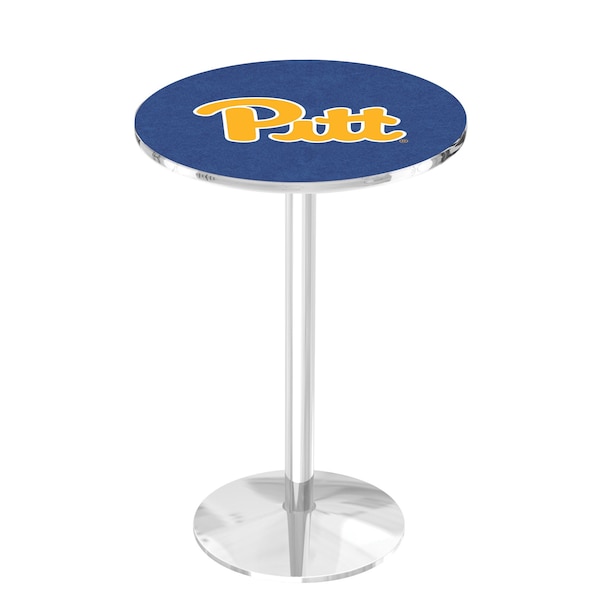 42" Chrome Pitt Pub Table
